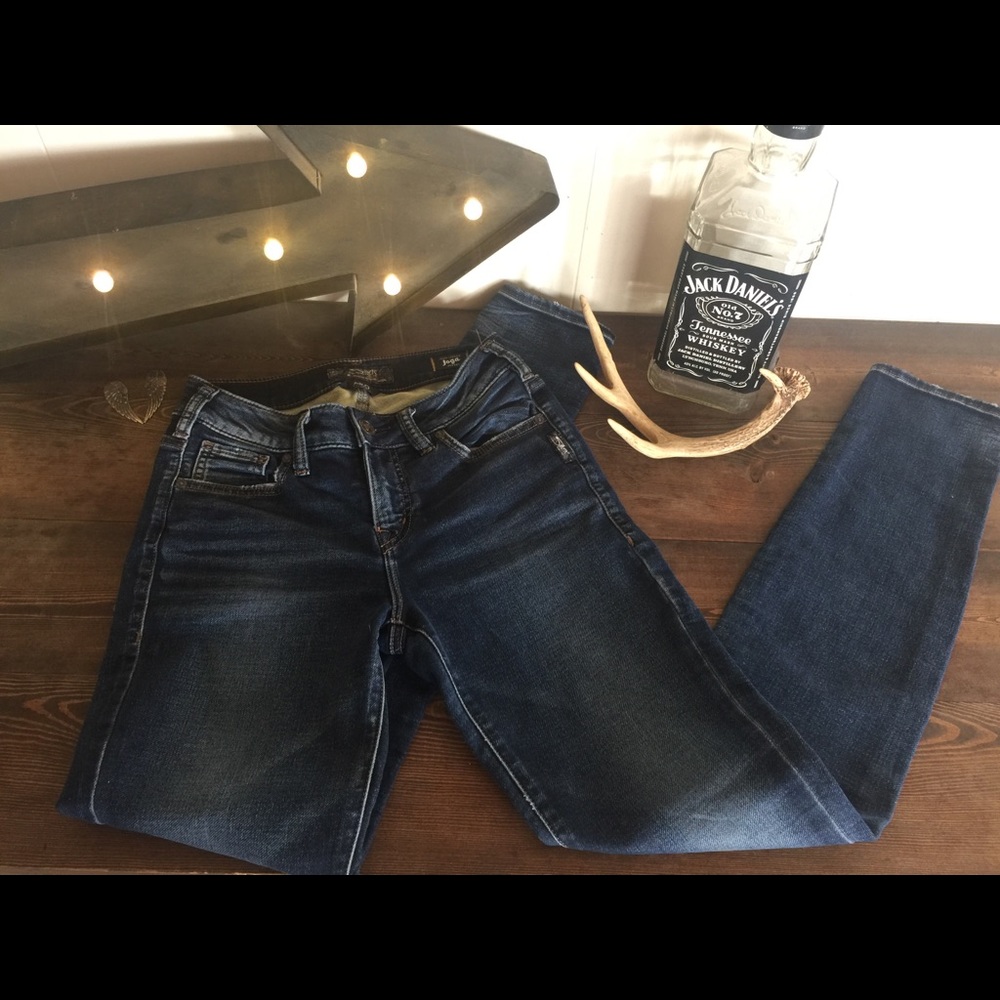 Silver jeans